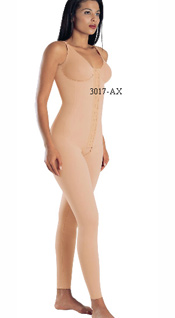 Body Shaper Ankle Length, Front Closure, Pre-Molded Seamed Cup, Reinforced Torso, Adjustable Straps, Open Crotch Body Modelador hasta el tobillo,&nbsp;Cierre Delantero, Pre-Hormada Copa, Refuerzo en el torso, Tiras Ajustable, Abertura Abierta.. 